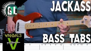 The Vandals - Jackass | Bass Cover With Tabs in the Video