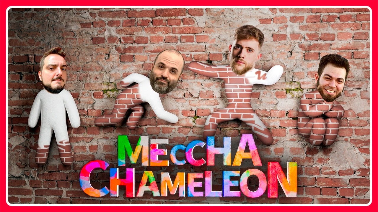 PÍNTATE Y ESCÓNDETE A SIMPLE VISTA (c/ Carola, Serpi, Zellen) | MECCHA CHAMELEON Gameplay Español