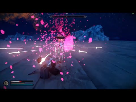 Skyrim Byakuya Kuchiki Boss Fight |Skyrim|Bleach|Mods|