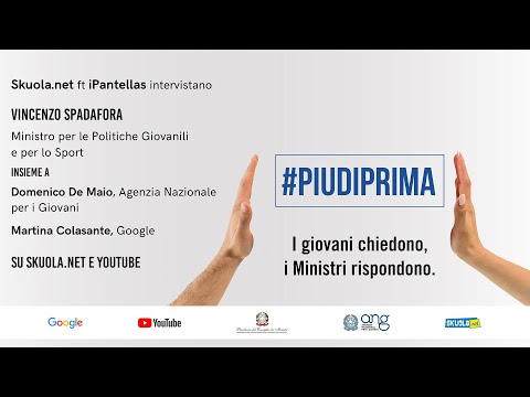 Skuola.net ft. iPantellas interrogano il ministro Spadafora: "Cosa fa il Governo per i giovani?"