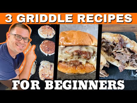 New Griddle? 3 Iconic Griddle Recipes to Start! Easy Griddle Cooking Ideas
