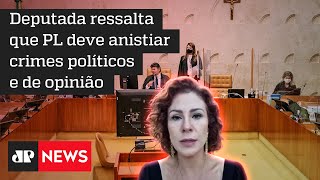 PL da anistia ‘corrige injustiça que STF criou’, afirma Carla Zambelli