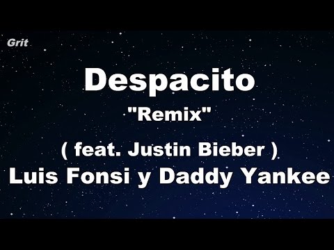 Despacito ft. Justin Bieber - Luis Fonsi, Daddy Yankee Karaoke 【No Guide Melody】 Instrumental