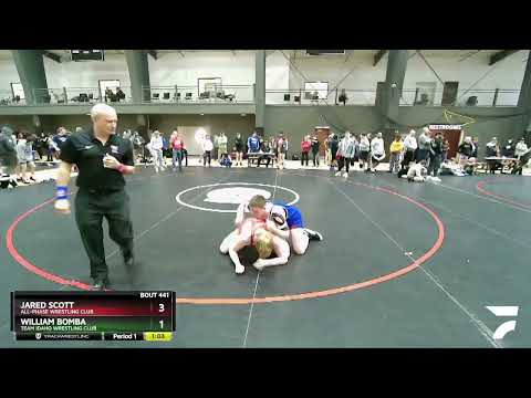 195 Lbs Cons. Round 1 - Jared Scott, All-Phase Wrestling Club Vs William Bomba, Team Idaho Wrestli