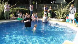 preview picture of video 'Baptism of Evelynn Thomas'