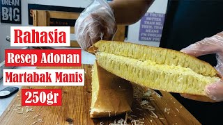 Download lagu The Secret Recipe for Making 250g Original Bangka Sweet Martabak Dough from a Trader mp3