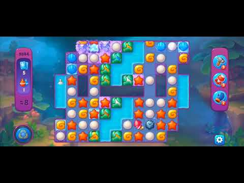 Fishdom Super Hard Level 9844 (No Boosters with Glove and Torpedo) @choraelmin