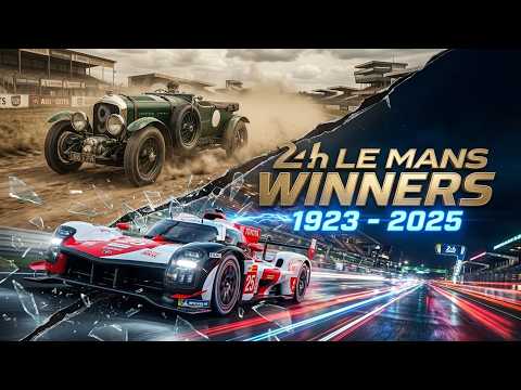 Every 24H Le Mans Overall Winner (1923–2025) — Complete Evolution