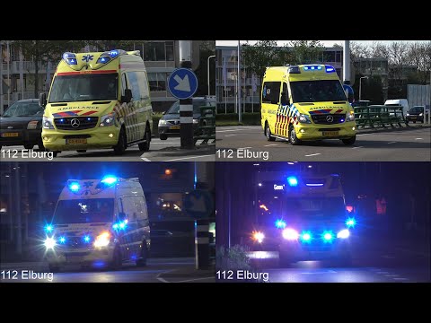 Ambulances uit Flevoland, IJsselland en Noord en Oost Gelderland met spoed naar het Isala ziekenhuis