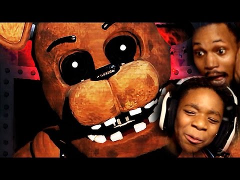 BROS TAG-TEAM FNAF 2! | Five Nights At Freddy's 2 (With My Little Brother!)