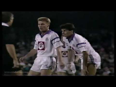 Recopa de Europa 1989 1990   8º final Vta   FC Barcelona Anderlecht