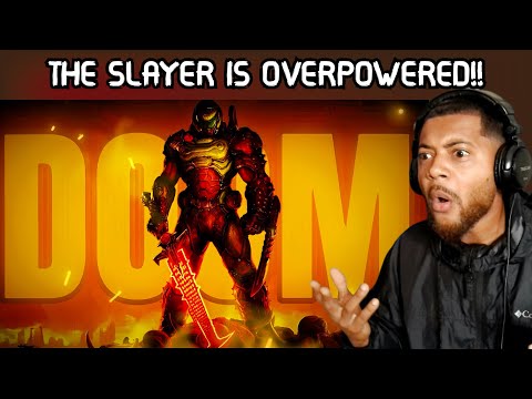 How Strong Is The Doom Slayer | REACTION!!
