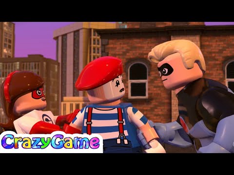 Lego The Incredibles Gameplay Walkthrough Part 7 | Crazygaminghub