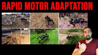 RMA: Rapid Motor Adaptation for Legged Robots | Paper Explained
