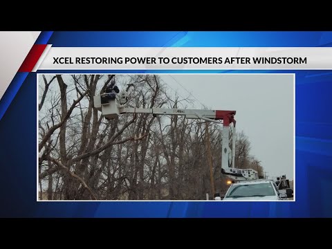 Xcel Energy restores power for nearly all customers, another power outage possible Tuesday