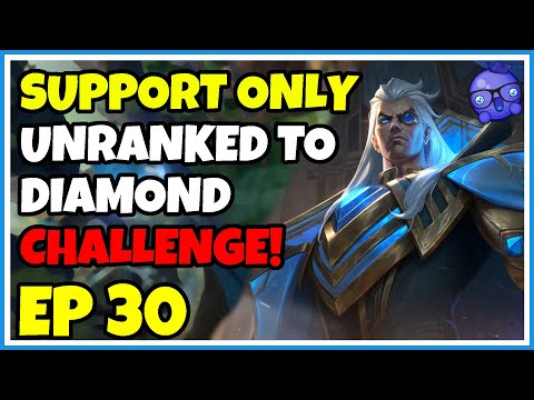 Support Unranked to Diamond Challenge - Episode 30 - Swain