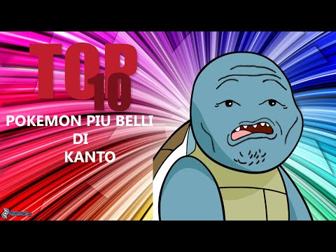 TOP 10 - I POKEMON PIU BELLI DI KANTO