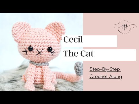 , title : 'How To Crochet An Amigurumi Cat | Crochet Along Step-By-Step  | AMIGURUMI CROCHET FOR BEGINNERS'