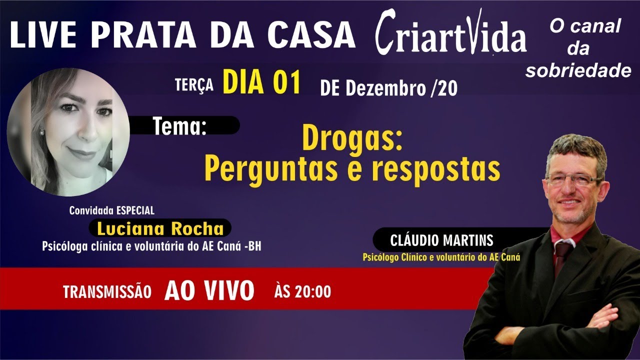 Live Drogas: Perguntas e respostas