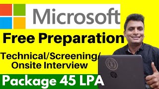 Microsoft Job Interview Preparation Free Course | Microsoft Job 2023 4