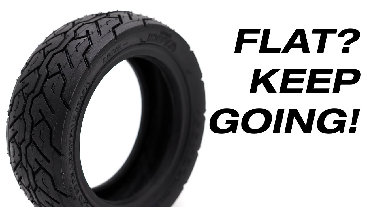 Platten? Einfach weiterfahren! – pannensichere Reifen für Elektro-Skateboards (Video)