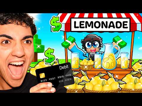 I Opened a Lemonade Stand in Roblox...