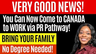 GOOD NEWS! CANADA Work Visa 2026!