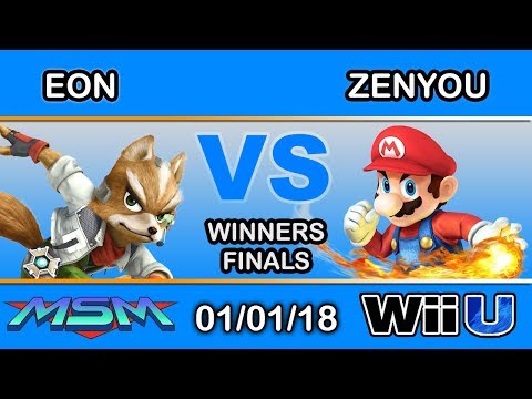 MSM 127 - Eon (Fox) Vs. eM | Zenyou (Mario) Winners Finals - Smash 4