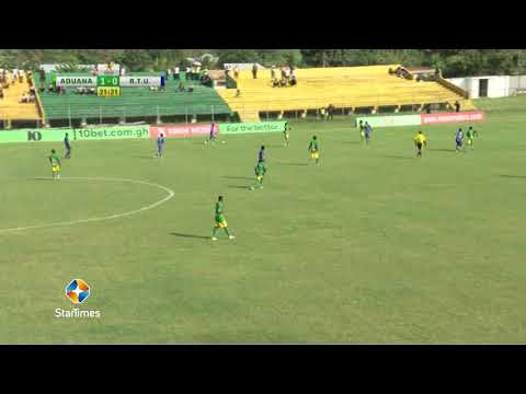 Stephen Badu Dankwa's equaliser for RTU vs Aduana FC | #GPLwk4