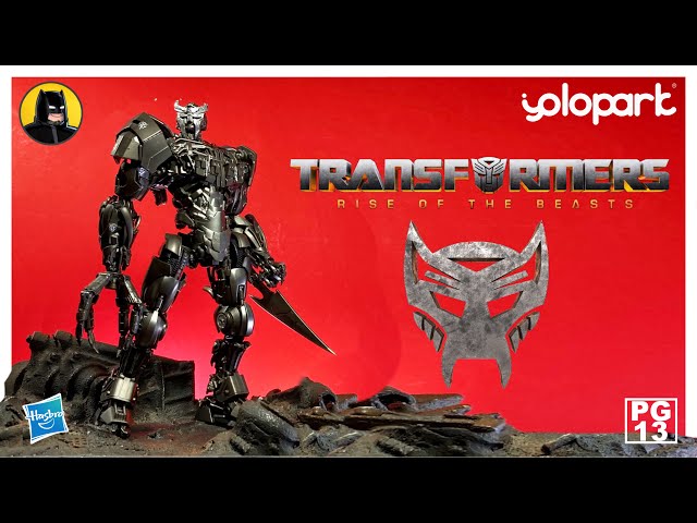 Vídeo relacionado con Juguetes Scourge Transformer, Transformers Rise of The Beats Action Dolls, Kit de Modelo sin conversión de 8,66 Pulgadas Altamente bisagras, Gran colección de Regalos de cumpleaños