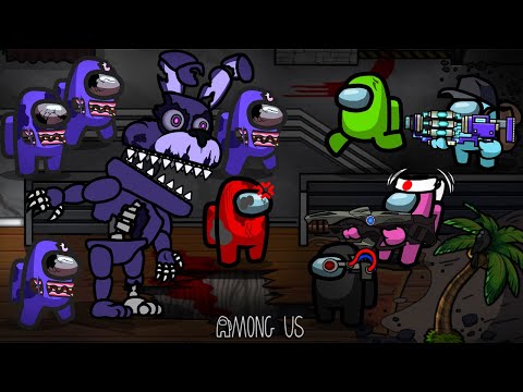 Among Us Zombie Ep 83 mr.RED and FNAF Boss - Animation