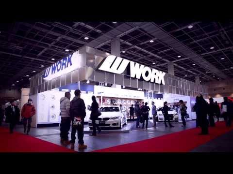 【大阪オートメッセ 2014 】WORK Wheels（ワーク ホイール）ブースPV Osaka Auto Messe JAPAN