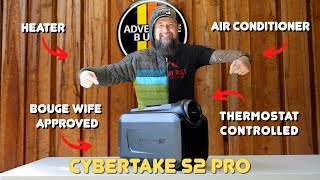 The Ultimate Car Camping Climate Control | Cybertake S2 Pro Review | Get Bouge Wives Backcountry