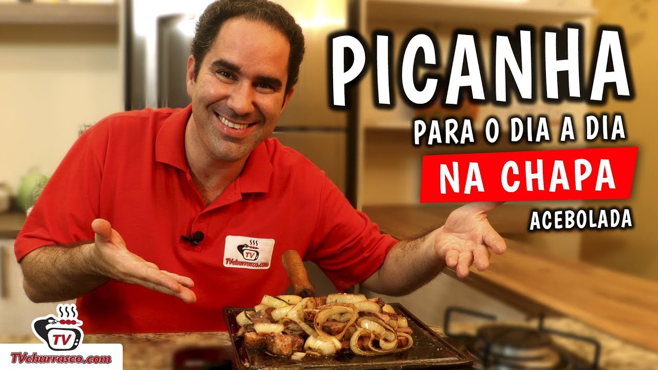 Picanha na Chapa para o Dia a Dia - TvChurrasco