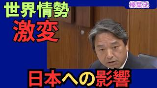 【世界情勢激変】ホルムズ海峡危機、、NATO崩壊で日本はどうなる？榛葉議員が国会で危機感#榛葉賀津也#国会#日本政治#ホルムズ海峡#イラン情勢#NATO#安全保障#中国#ドローン#国際情勢#切り抜き