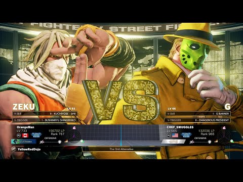 SFV Champion Edition🔥 OrangeMan (Zeku) Vs SMUG (G) 🔥 Online Match's 02-21-2023