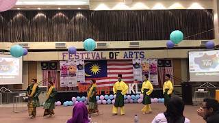 Download lagu Festival of Arts 2017 | Joget Gadis Melayu | Sanggar Emas UniKL Business School mp3