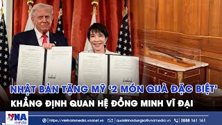 Thủ tướng Nhật tặng Tổng thống Mỹ ‘2 món quà đặc biệt’, khẳng định liên minh vĩ đại nhất thế giới