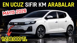 EN UCUZ 10 SIFIR KM ARABA - MAYIS 2026 | İndirimli ve Kampanyalı En Uc