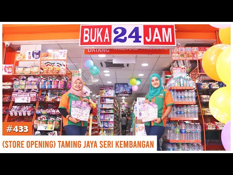 (ABERTURA DA LOJA) KK SUPER MART #433 Domando Jaya Seri Kembangan