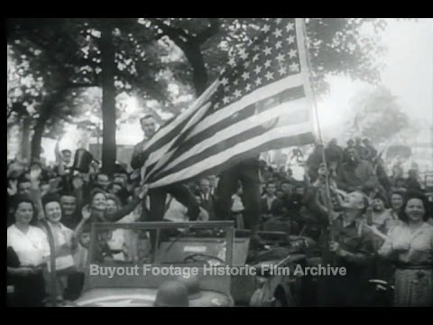HD Historic Archival Stock Footage WWII 1944 Year in Review