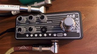 Video thumbnail for Demo of Mooer Cali MK3 008 micro preamp based on Mesa Boogie Mark 3 by Marc Benham