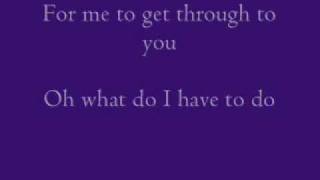 What Do I Have To Do Lyrics - Crystal Shawanda