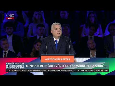 Orbán Viktor évértékelője - HírTV