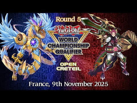 WCQ OPEN CRETEIL │ Crystron K9 VS Odion Zoodiac │ Round 5 Yu-Gi-Oh! November 2025