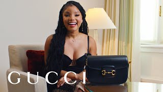 Gucci The 21 with Halle Bailey