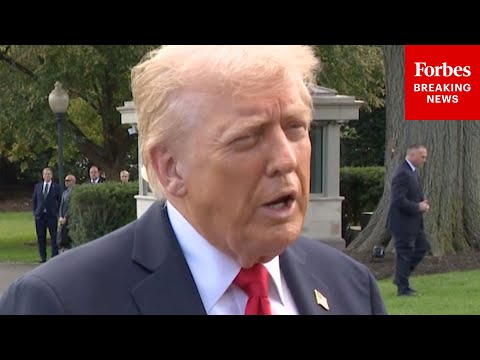 JUST IN: Trump Says He Spoke To Charlie Kirk's Widow: 'She Is Absolutely Devastated'