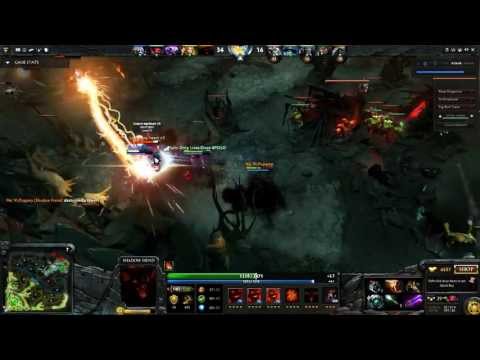 Dota 2 NaVi.Puppey Shadowfiend Gameplay