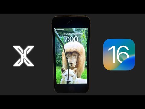 How iPhone SE 2016 LOOk on iOS 16 🤩