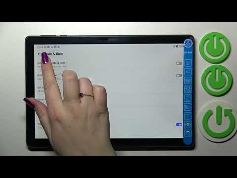 How to Disable Auto Date and Time in ALCATEL 3T 10 4G - Pick Date & Time